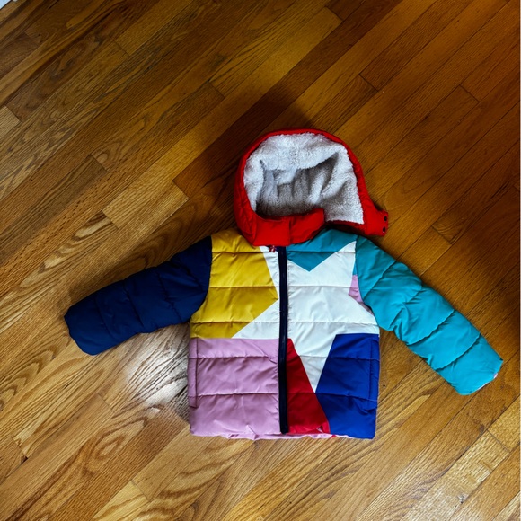 Mini Boden warm winter jacket size 3-4Y 104cm - Picture 1 of 4